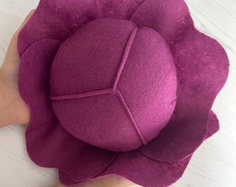 Felt Pretend Play Food Red Cabbage