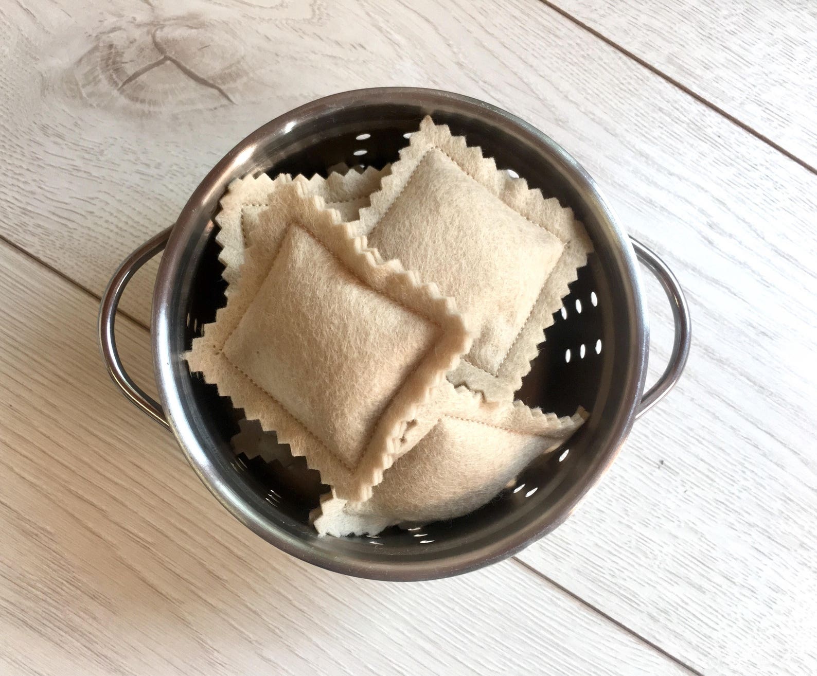 Pretend Play Felt Food Pasta Ravioli Parcels With Packaging Etsy