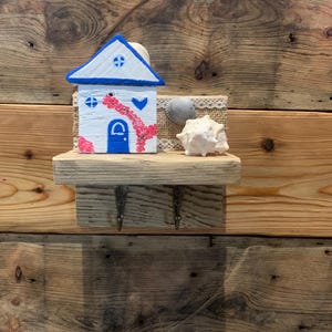 Väggmonterad nyckelhållare Snäckornas hus