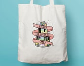 Personalised Cake Tote Bag | bag - tote - personalized - cake carrier - food carrier - personalized carrier - cake bag - cake - shopping bag