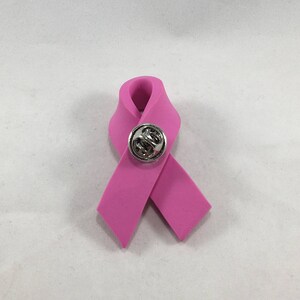 Cancer Ribbon Pin Breast Cancer hope Handmade - Etsy