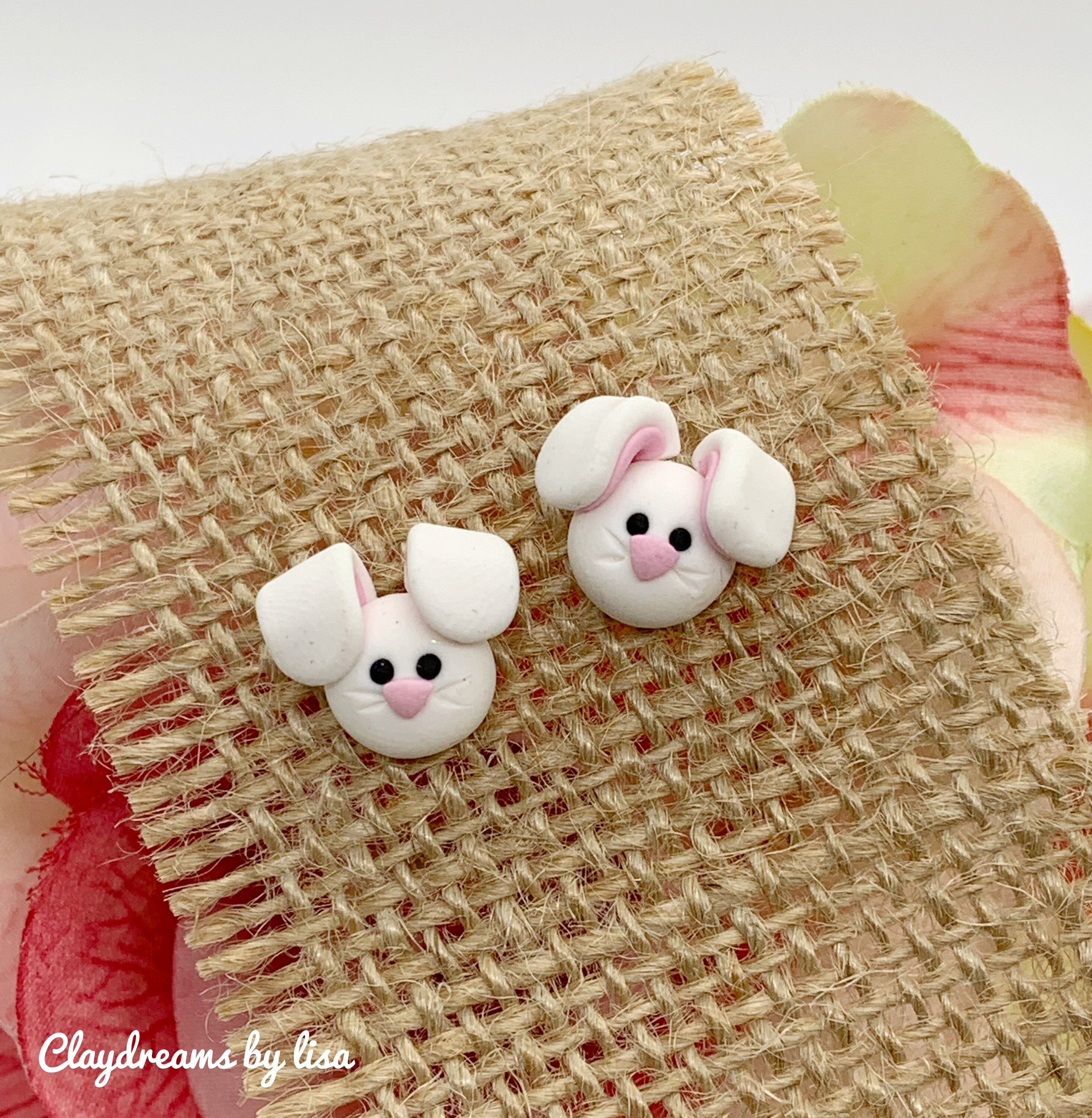 Easter Rabbit Earrings For Women - Wooden Dangle Earrings Holiday Jewelry Gift For Teens & Girls