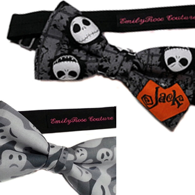 Jack Skellington Bow Tie Etsy
