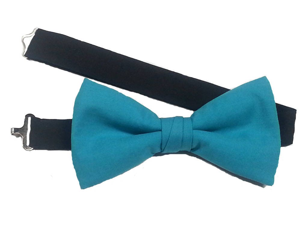 Bow Ties- Solid Colors Bow Tie- Turquoise- Blue- Purple- Black- Red ...