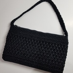 Bolso de crochet HECHO A MANO - Bolso de crochet EmilyRose Couture - Monedero - Forro interior completo - ENVÍO RÁPIDO