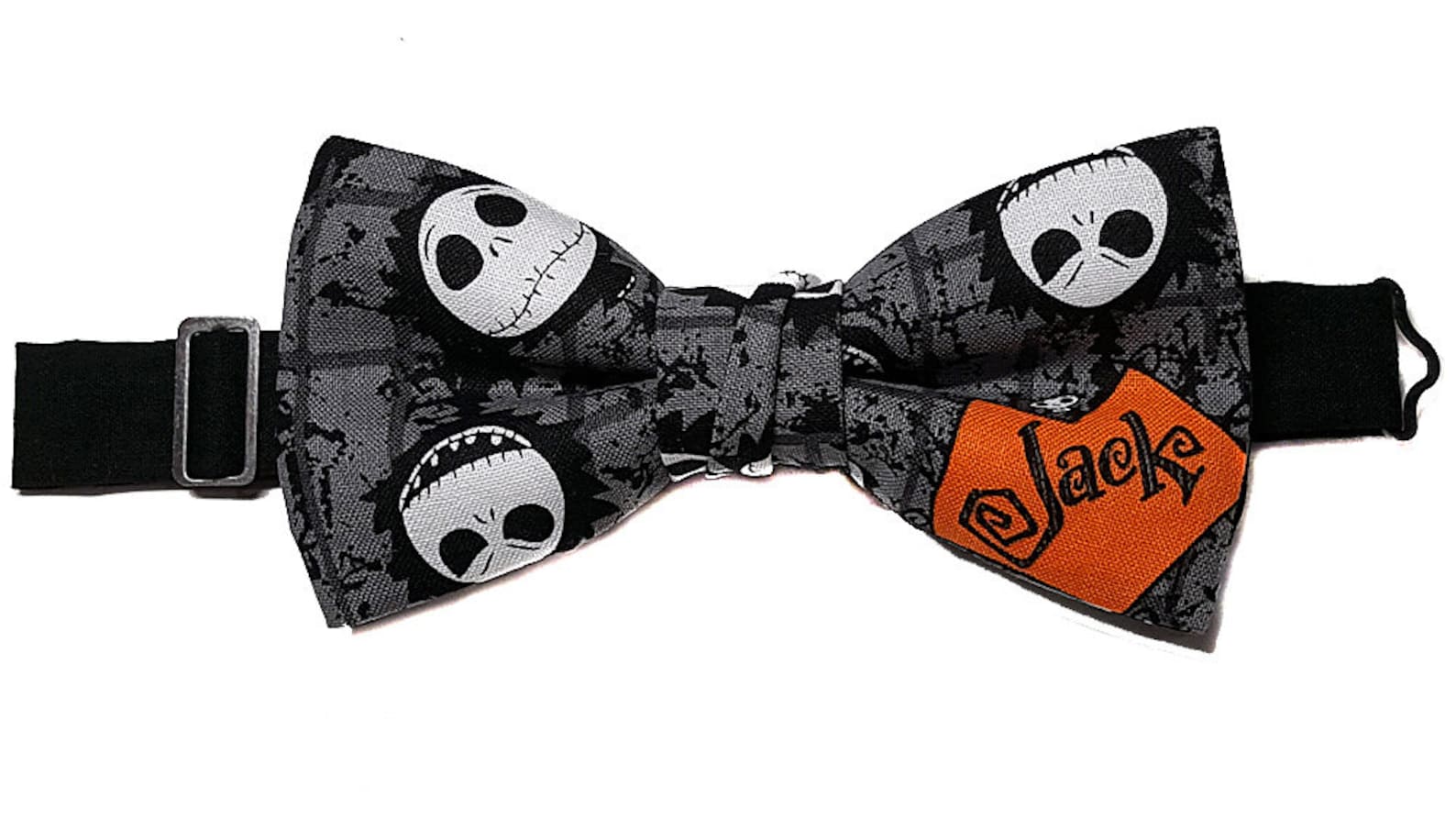 Jack Skellington Bow Tie Halloween Bow Tie Ghosts Bow Tie Etsy