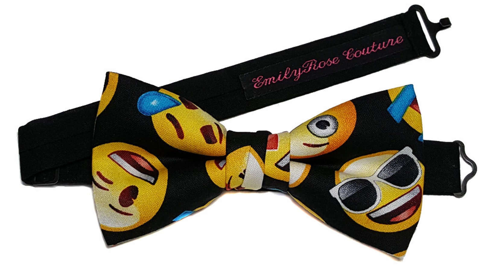 Emoji Bow Tie Emoji Faces Bow Tie Emoji Fan Bow Tie Gift Etsy 日本