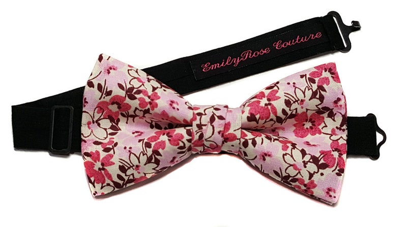 cherry blossom bow tie
