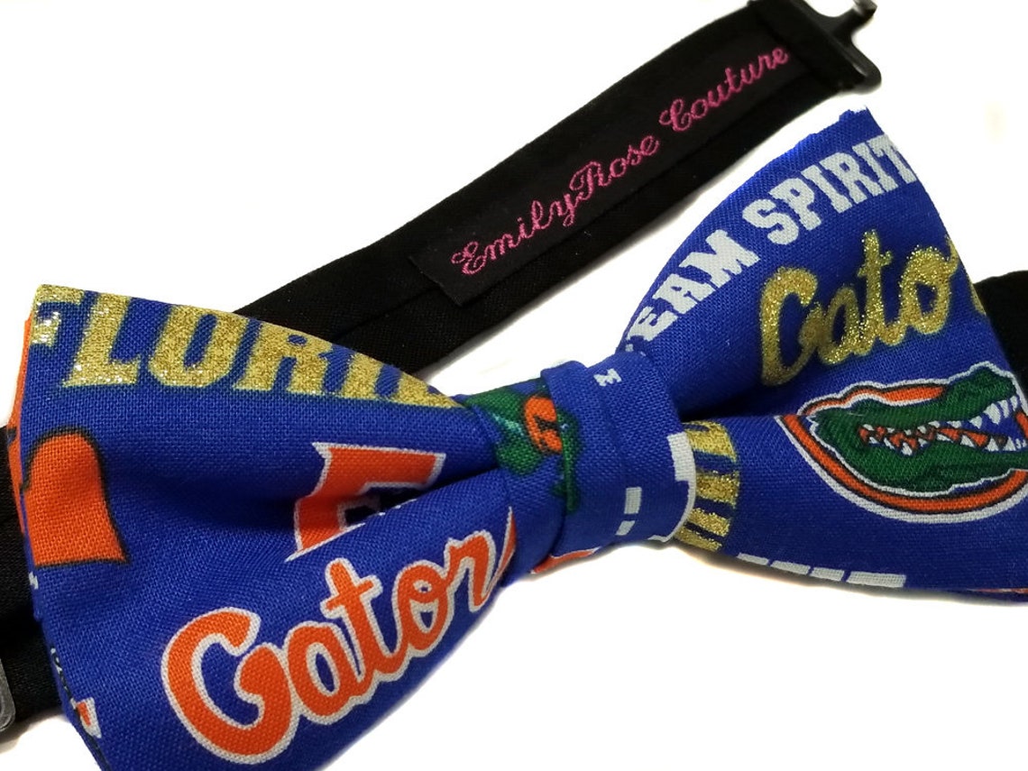 FSU Seminoles Football Bowtie UF Gators Football Bow Tie Etsy