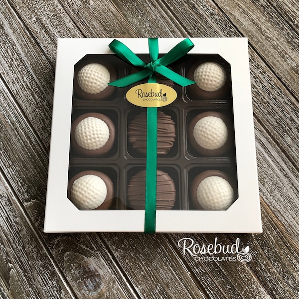 Chocolate Golf Balls Etsy