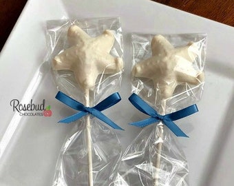 Starfish  Sucker Lollipop Chocolate Mold  Luau Party Ocean Sea Mermaid 