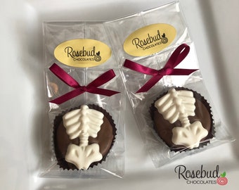 SPINE Set of 12 Chocolate Covered Oreo Cookies Candy Party Favors