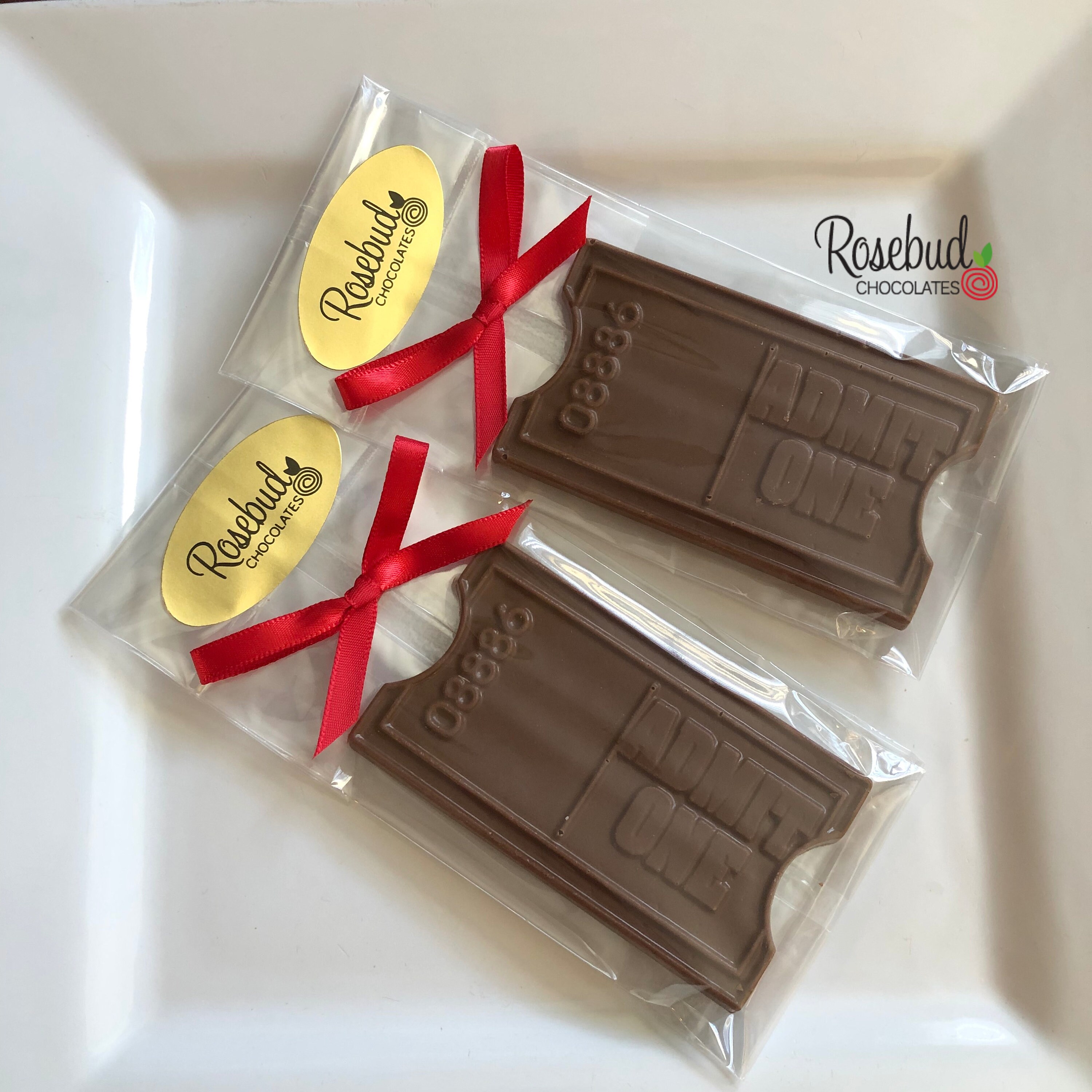 12 ADMIT ONE Chocolate Ticket Favors Movie Birthday Party Wedding Theatre  Recital Graduation - Etsy, image size:3000x3000