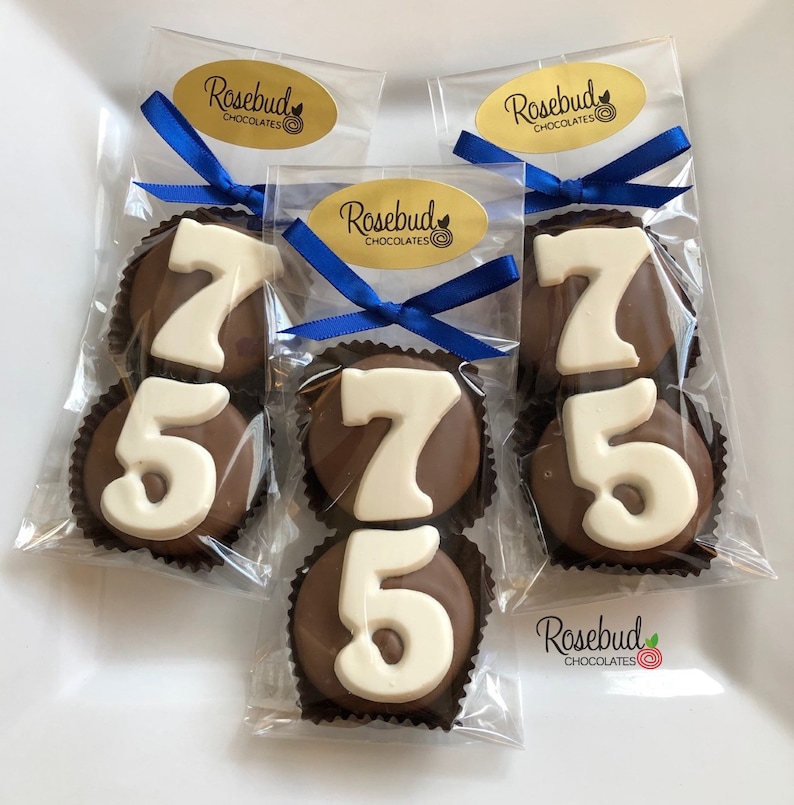 8 Pairs 75 Chocolate Covered Oreo Cookie Candy Party Favors image 2
