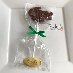 12 CROCODILE Chocolate Lollipops Birthday Party Favors Animals Candy College Flordia Gators Reptiles Alligator image 2