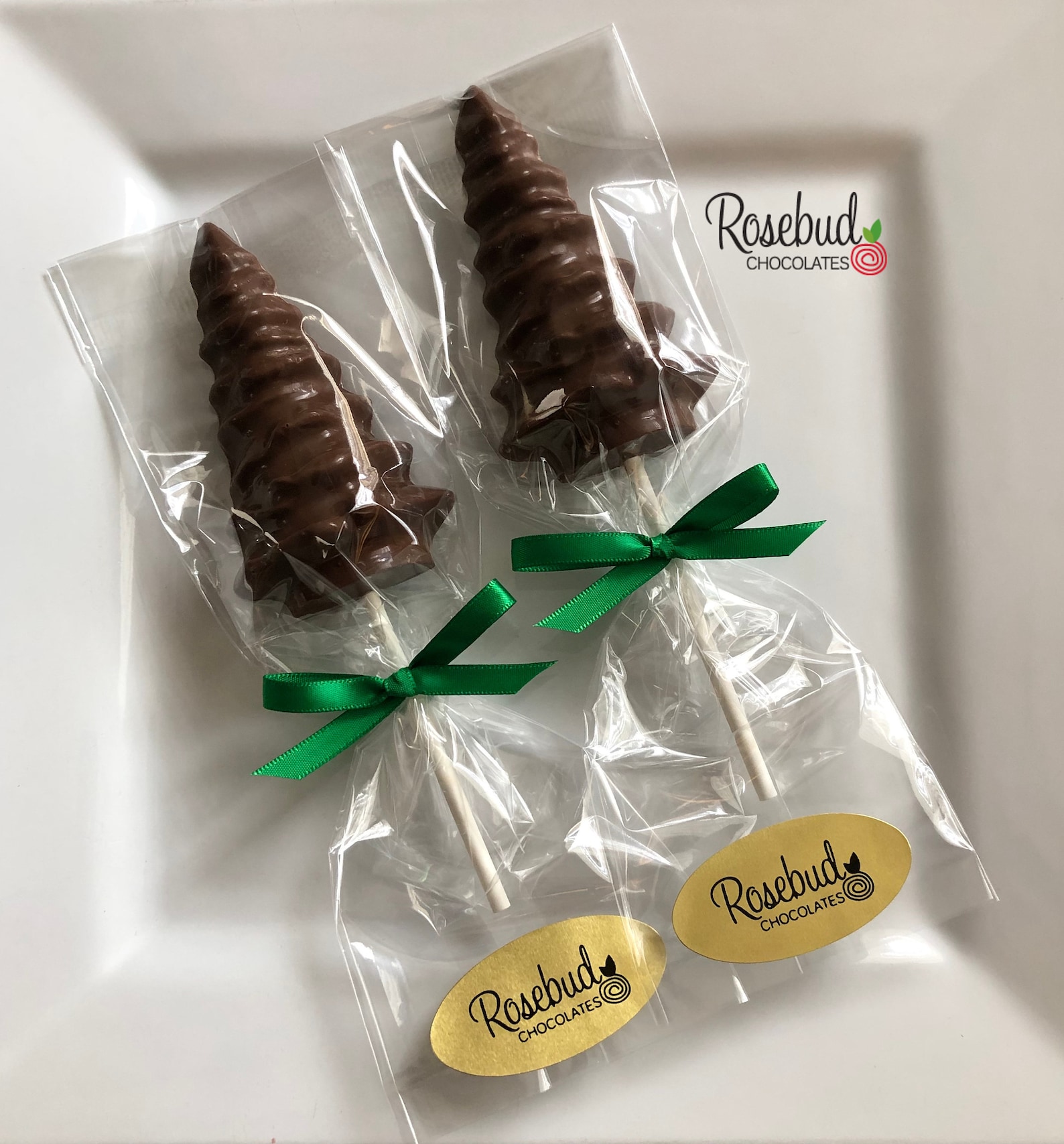 12 CHRISTMAS TREE Lollipops Candy Winter Holiday Party Favors - Etsy