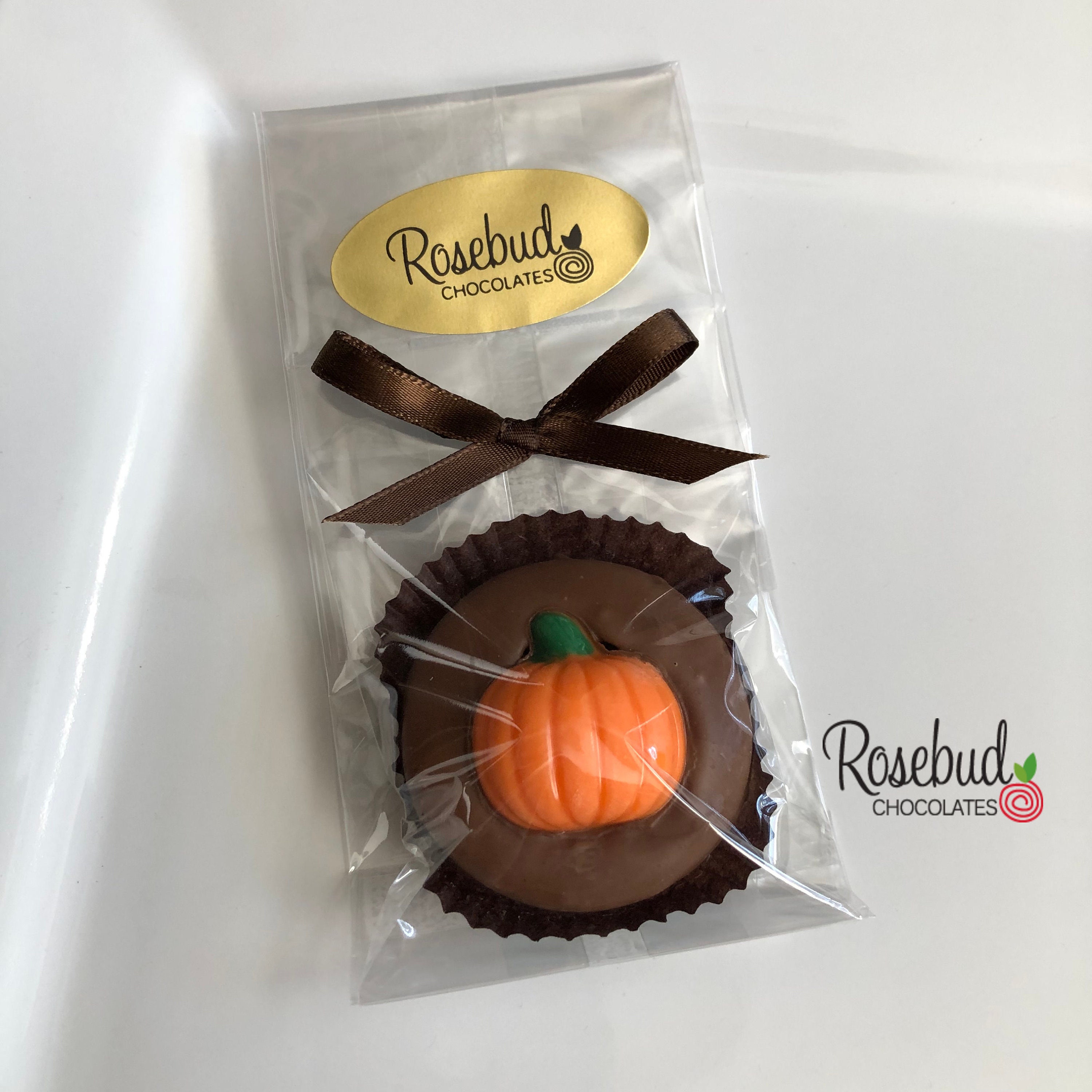 12 PUMPKIN Chocolate Covered Oreo Cookie Favors Halloween Fall Harvest Thanksgiving
