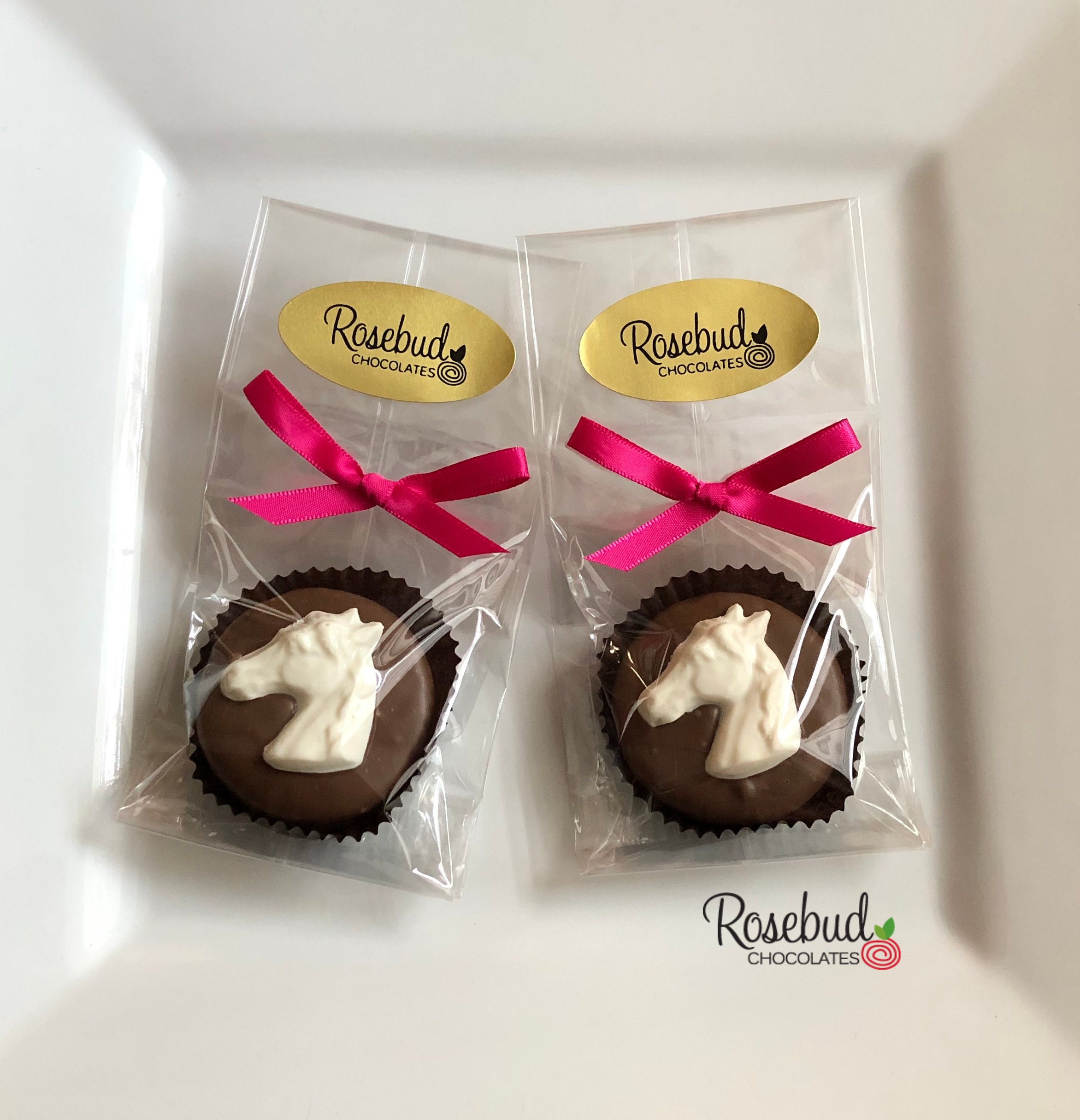 12 HORSE Chocolate Covered Oreo Cookie Favors Candy Birthday Pony