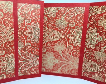Elegant All Occasion Cards | Italian Paper | Handmade Set of 10