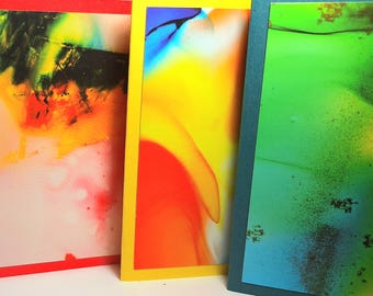 Abstract Design Card Assortment | All Occasion | Handmade Set of 10
