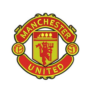 Manchester Embroidery Design - 4 Sizes Included l Machine Embroidery Digital Files | Instant download