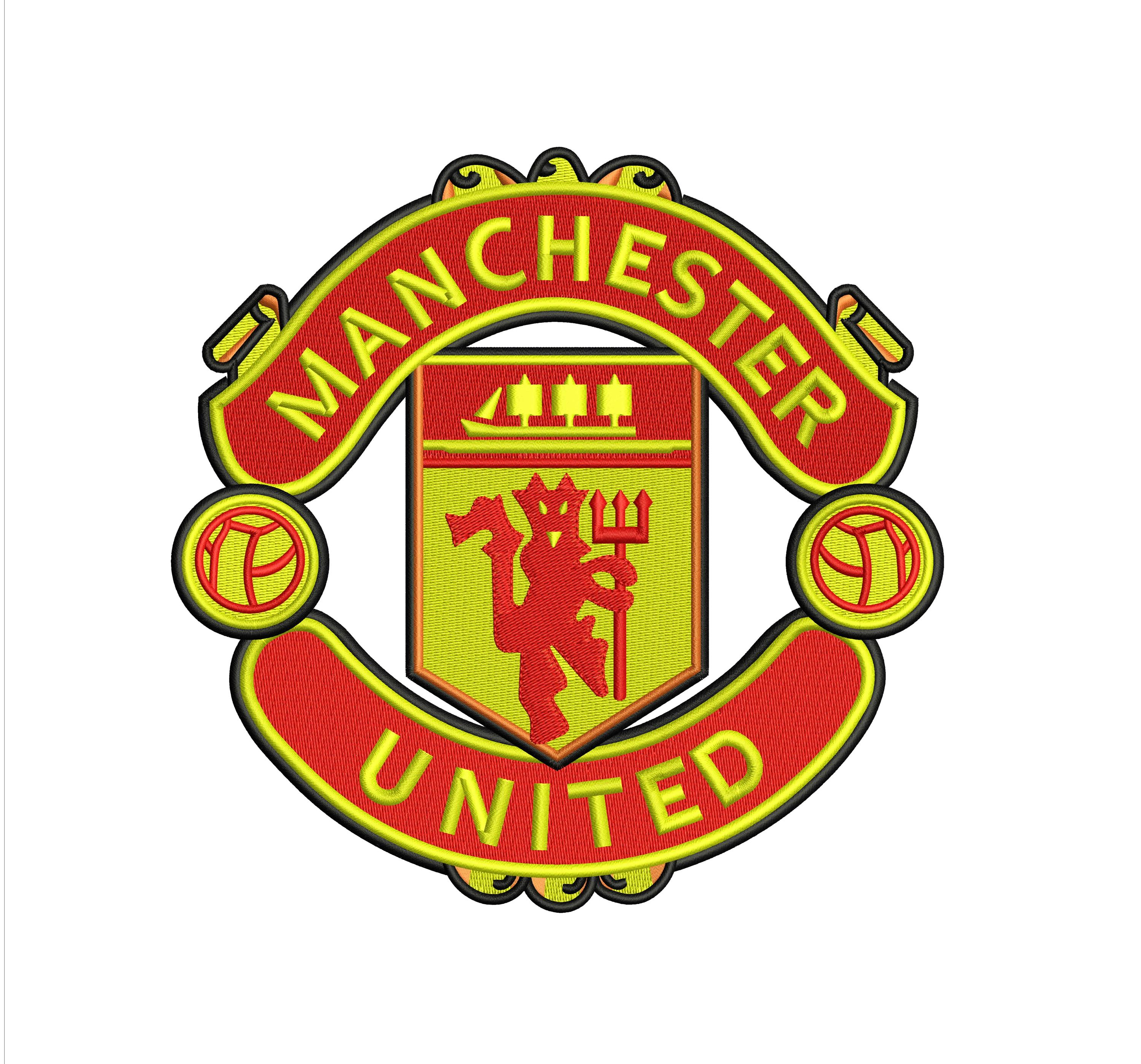 美品 MANCHESTAR UNITED エンブレム刺繍ユニフォーム Manchester united logo embroidery - Etsy 日本