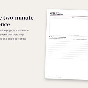 Remembrance Day Activity Pack