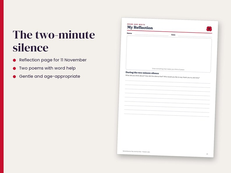 Remembrance Day Activity Pack