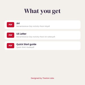 Remembrance Day Activity Pack