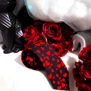 Necktie by Madd Aynts &#39;&#39;Scattered Hearts&#39;&#39; by Faithlyn Melvage
