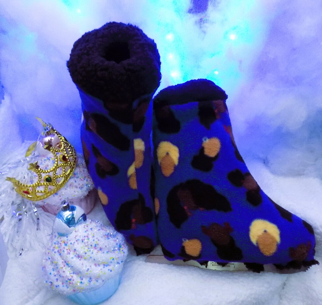 NEW COLLECTION Melvage's Ice Skate Boot Warmers Covers Here's to My