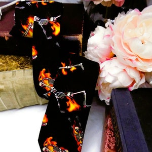 Necktie by Madd Aynts  &quot;No Bones About It&quot; by Faithlyn Melvage Designs.