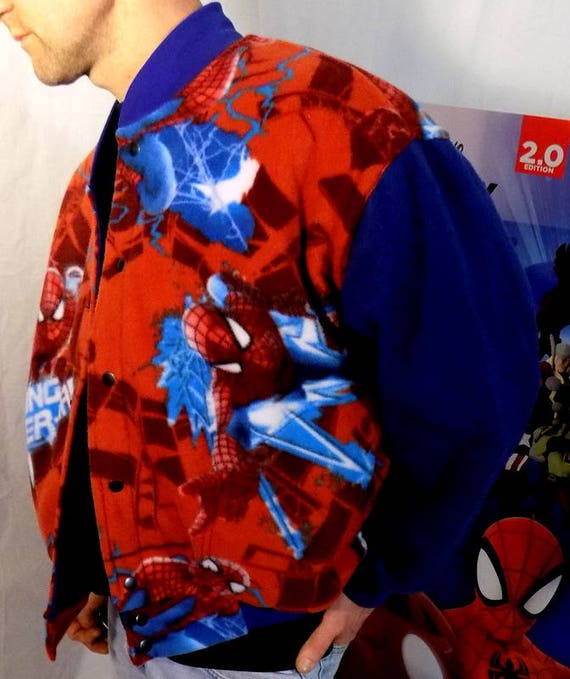 spider man bomber jacket