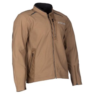 Men’s Brown Motorcycle Jacket – KLIM Marakash Softshell Riding Jacket, Waterproof CE Armored Tactical Outdoor Windbreaker