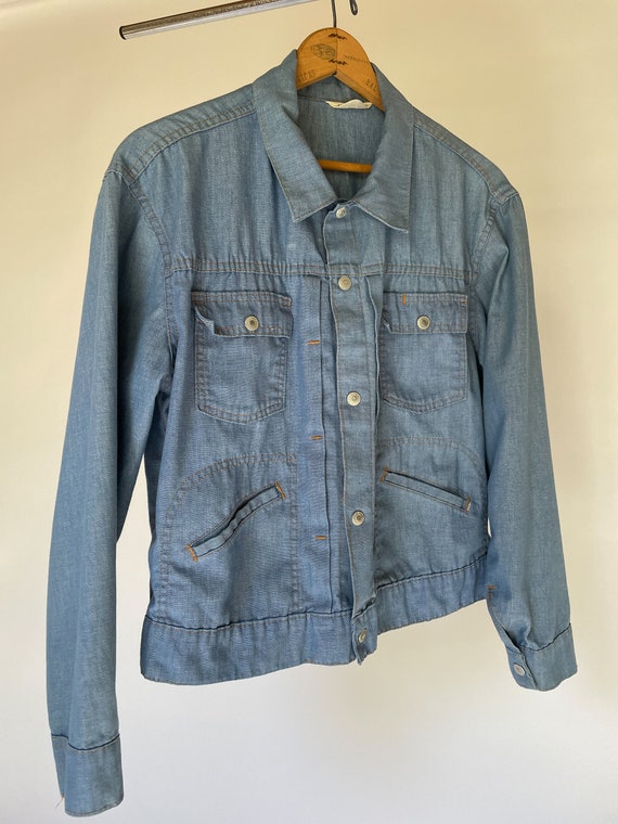 ジャケット・アウター 70's vintage TOWN CRAFT TRUCKER JACKET L Vintage Penneys Ranchcraft Towncraft Jacket Denim 1950s Original