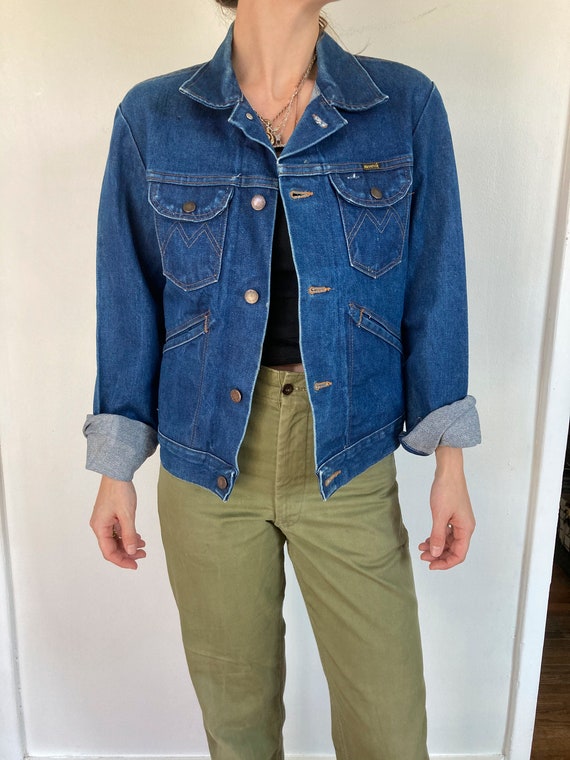 Vintage 70s Maverick Denim Jacket