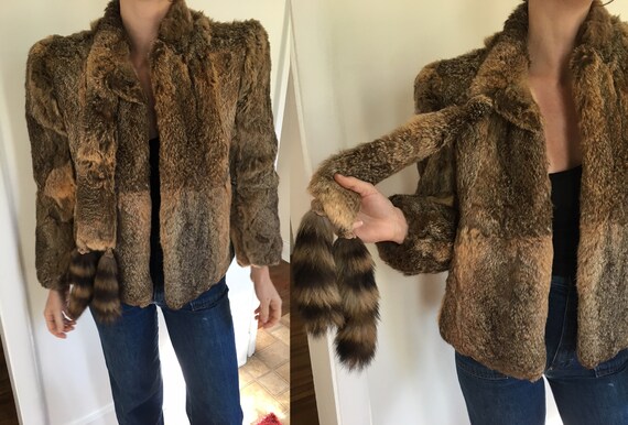 jordache fur coat
