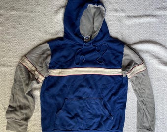 Vintage 80’s blue converse hoodie Small