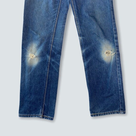 Vintage Lee Denim 24 x 30 Womens Jeans Distressed… - image 6