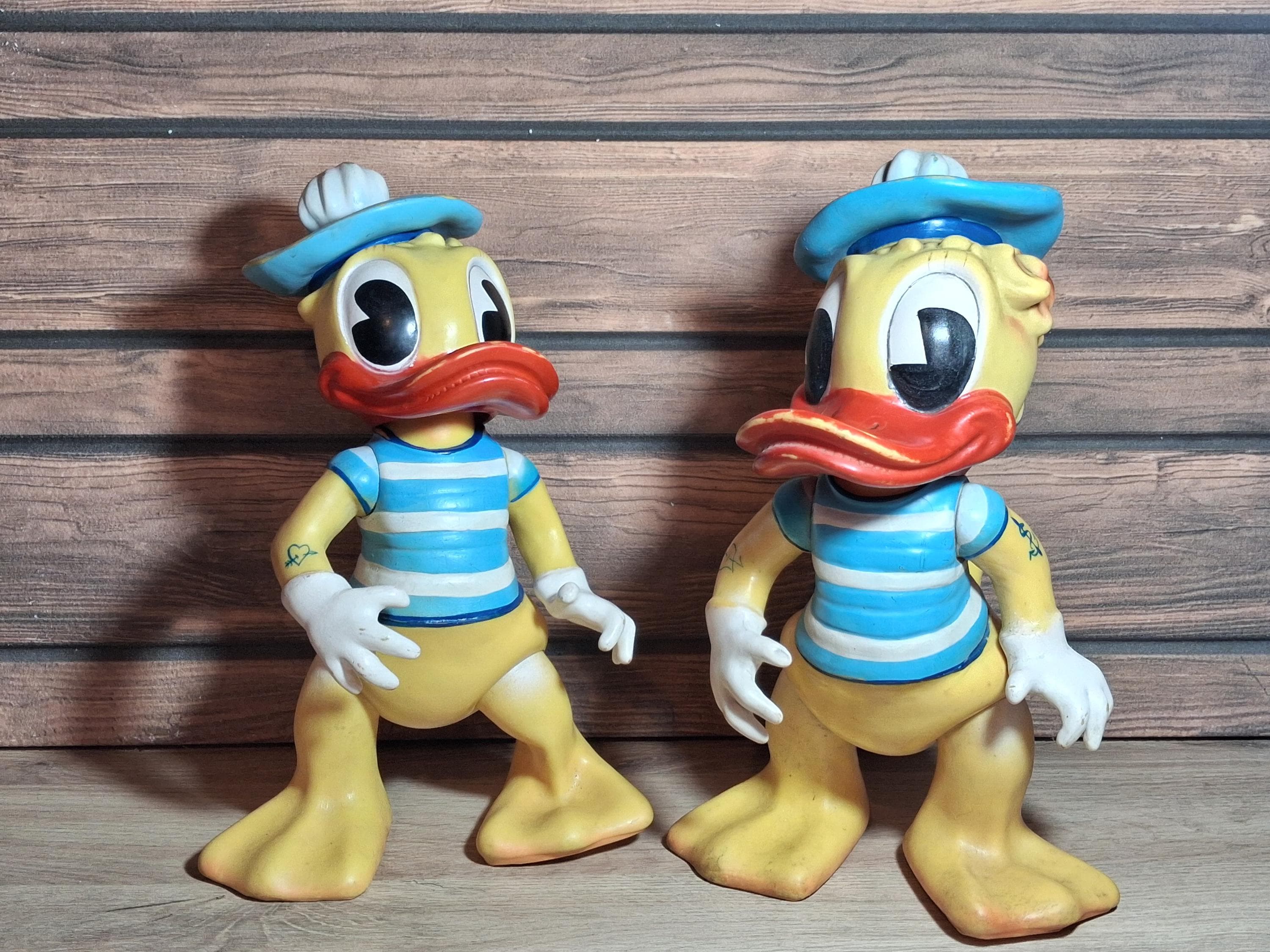 Vintage Donald Duck Rubber Toy - Etsy