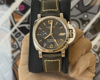 パネライ ルミノール 1950 3デイズ GMT オートマチック PAM01535 – 42mm ステンレススチール