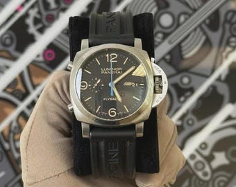 Panerai Luminor 1950 3 Days Chrono Flyback PAM00524 44mm Steel Black