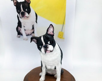 Custom Dog Portrait Sculpture