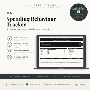 Utgiftslogg för Excel, kalkylblad för utgifter för att hitta pengaläckor