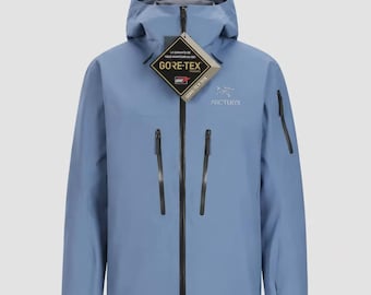 Arc'teryx GORE-TEX Jacke, wasserdichte Outdoor-Shelljacke, Wanderjacke mit Kapuze, technische Regenjacke, leichte Bergjacke