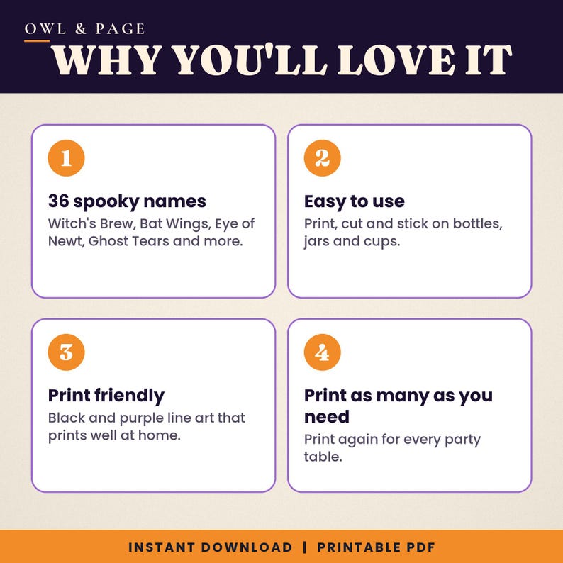 Halloween Potion Labels Printable | 36 Apothecary Bottle Labels | Witch ...