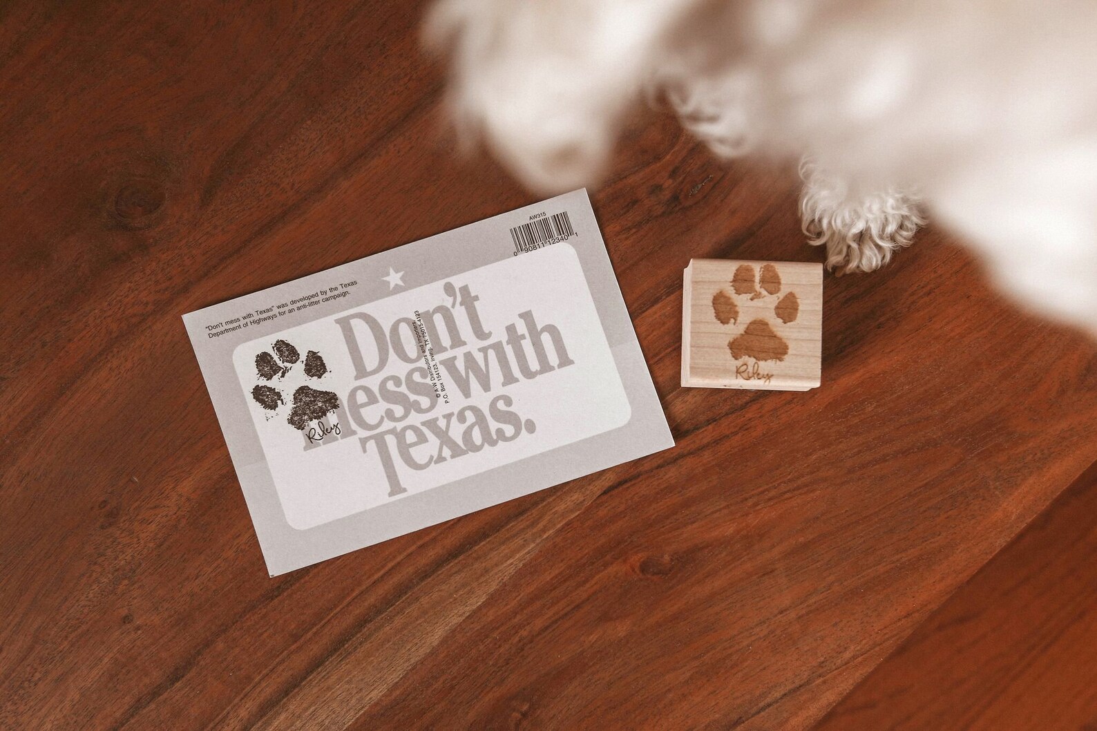 Pet Paw Print Stamp Custom Paw Stamp Pet Christmas Rubber Etsy