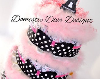 diaper cake book worm