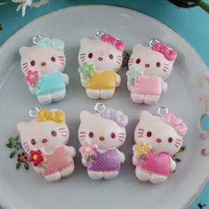 Assorted Mini Cartoon Resin Charms Flat Back Cabochon Packs Handmade DIY Jewelry Earring Necklace Bracelet Decorations