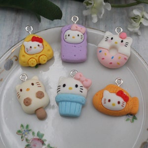 Assorted Mini Cartoon Resin Charms Flat Back Cabochon Packs Handmade DIY Jewelry Earring Necklace Bracelet Decorations